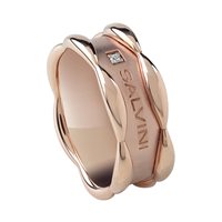 Ring Salvini Woman Sunny in Rose Gold Diamante 0.01 Ct 20076553-13 - 20076553-14